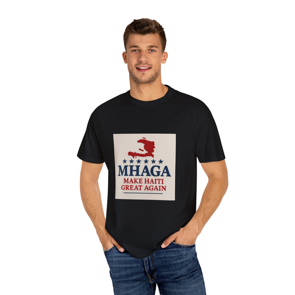 Unisex T-Shirt - Make Haiti Great Again, Casual Wear, Gifts for Haiti Supporters, Patriotic Apparel, Everyday Comfort Tee