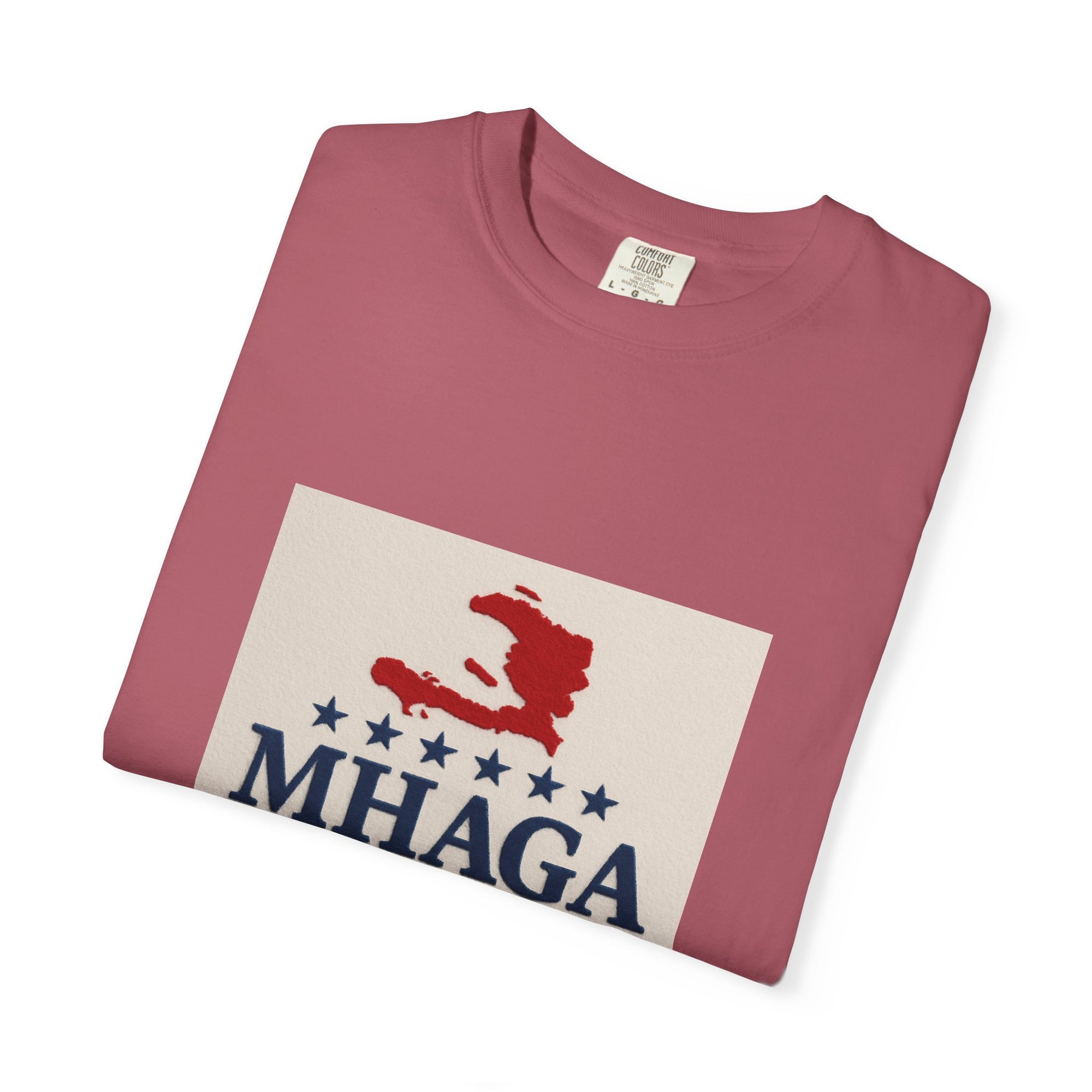 Unisex Garment-Dyed T-shirt: Make Haiti Great Again, Casual Tee, Cultural Pride Shirt, Gift for Activists, Haiti Heritage Apparel