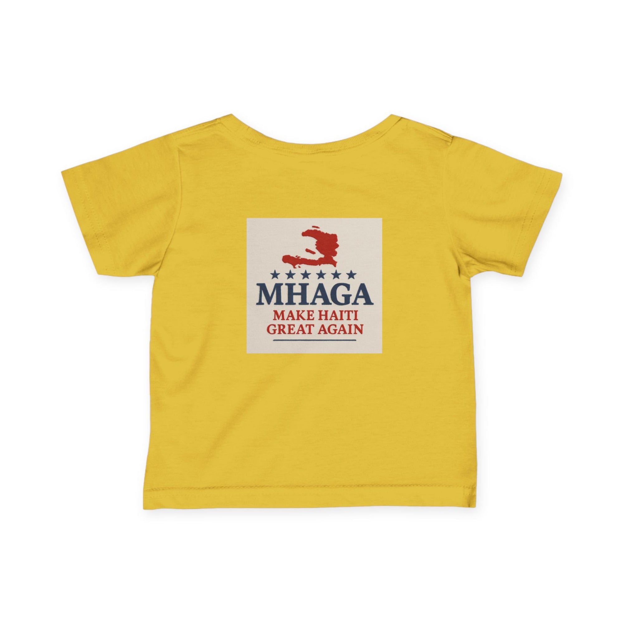 Infant Fine Jersey Tee with 'MHAGA' Design - Cute Baby T-Shirt, Toddler Apparel, Baby Shower Gift, Toddler Outfit, Gift for New Parents
