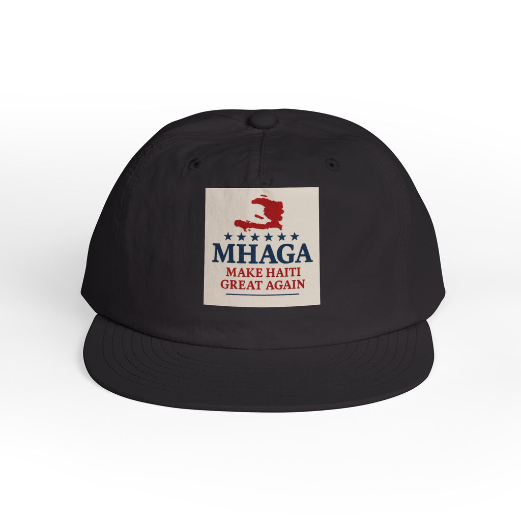 Surf Cap with 'MHAGA - Make Haiti Great Again' Design | Ideal for Beach Days, Casual Outings, Summer Festivals, Travel Adventures, Gift Idea