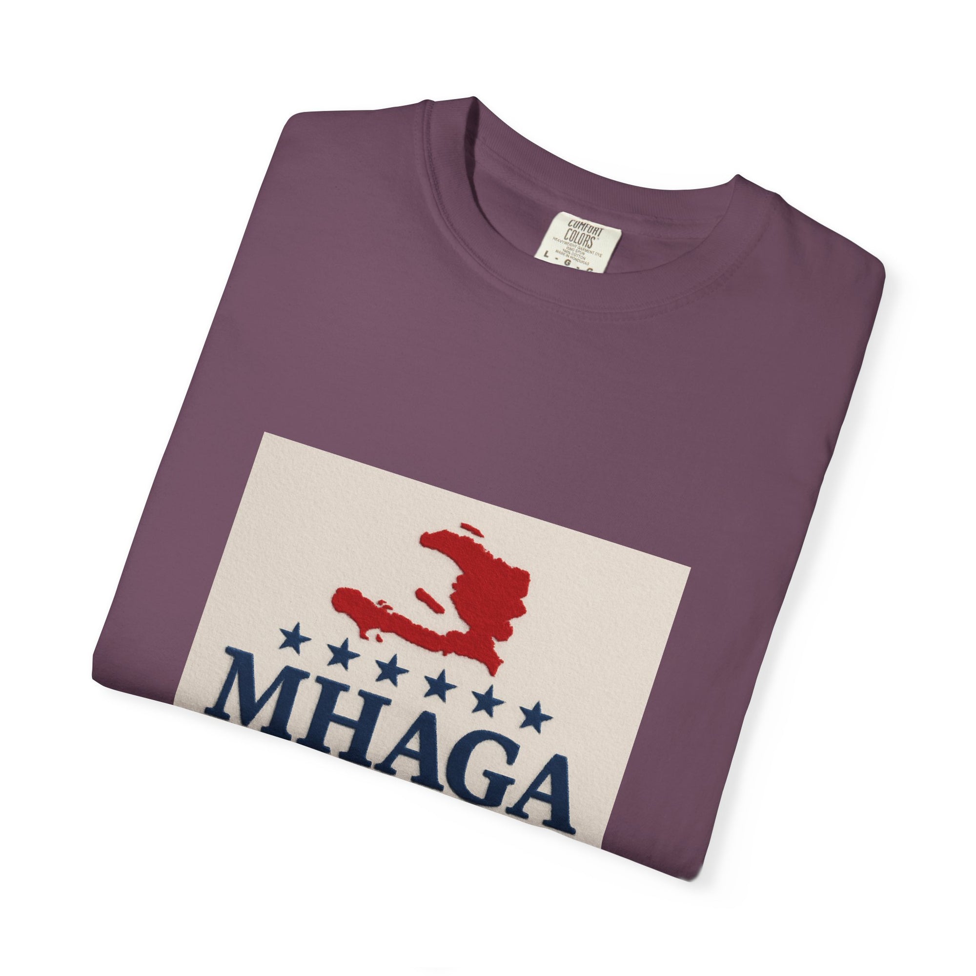Unisex Garment-Dyed T-shirt: Make Haiti Great Again, Casual Tee, Cultural Pride Shirt, Gift for Activists, Haiti Heritage Apparel