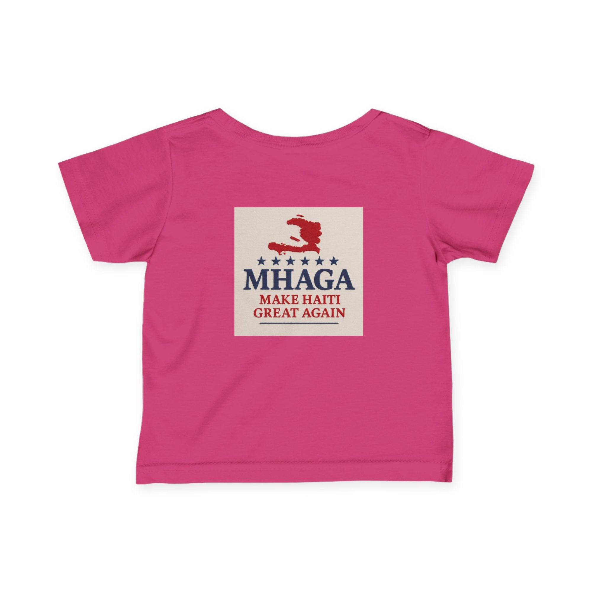 Infant Fine Jersey Tee with 'MHAGA' Design - Cute Baby T-Shirt, Toddler Apparel, Baby Shower Gift, Toddler Outfit, Gift for New Parents