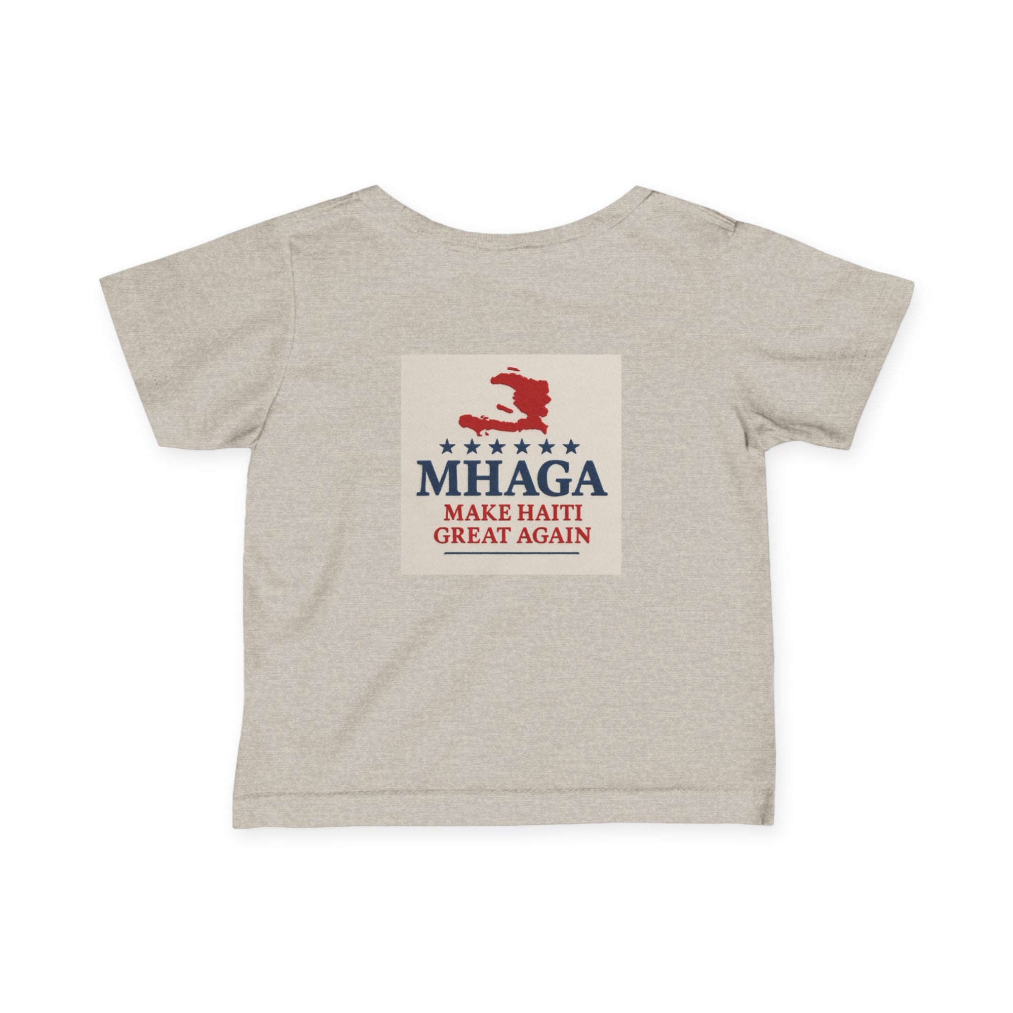 Infant Fine Jersey Tee with 'MHAGA' Design - Cute Baby T-Shirt, Toddler Apparel, Baby Shower Gift, Toddler Outfit, Gift for New Parents
