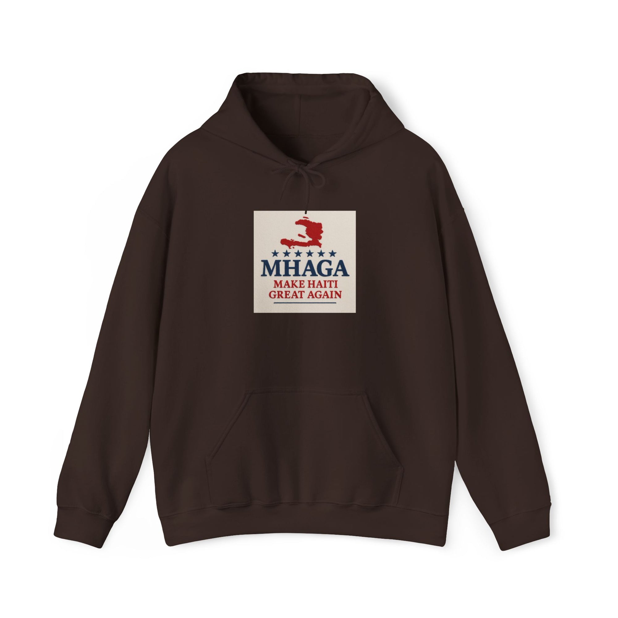 MHAGA Make Haiti Great Again Hoodie, Unisex Sweatshirt, Casual Wear, Gift for Friends, Cultural Pride, Cozy Apparel