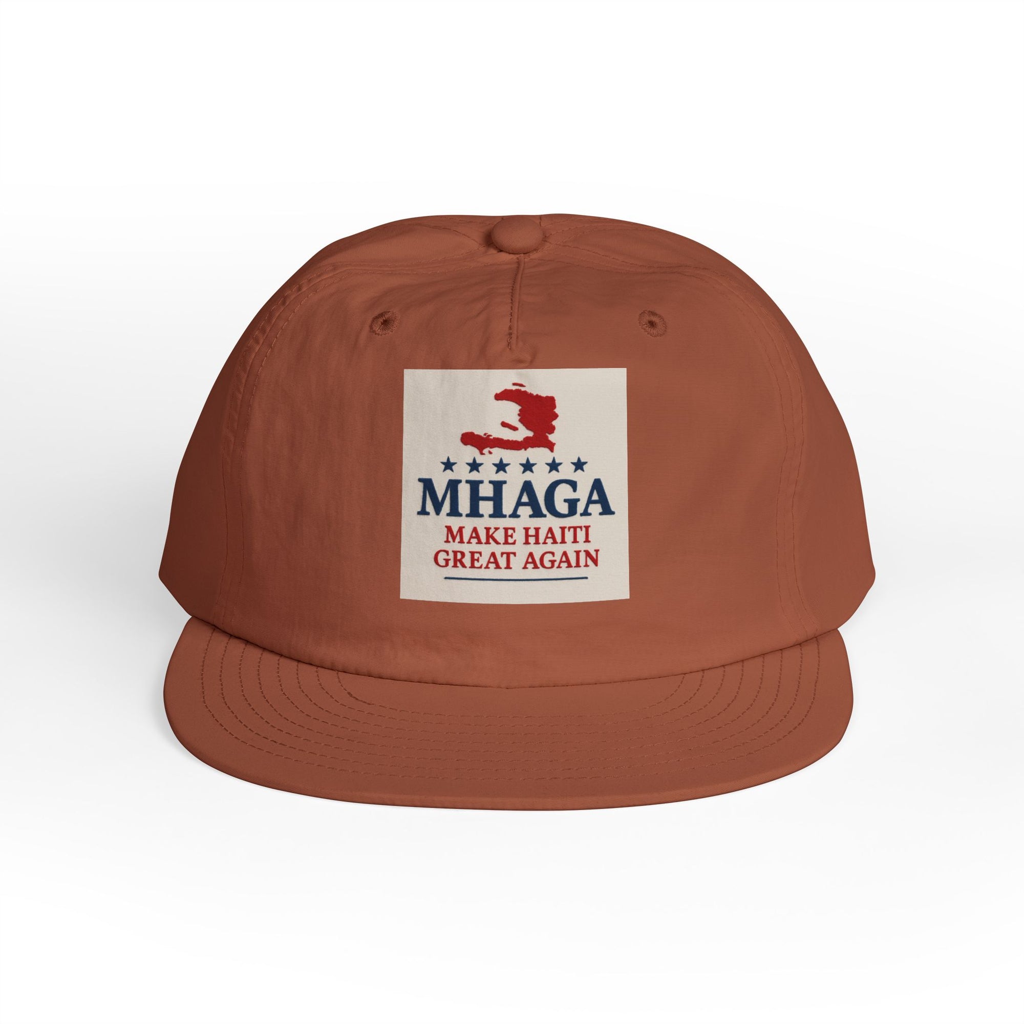 Surf Cap with 'MHAGA - Make Haiti Great Again' Design | Ideal for Beach Days, Casual Outings, Summer Festivals, Travel Adventures, Gift Idea